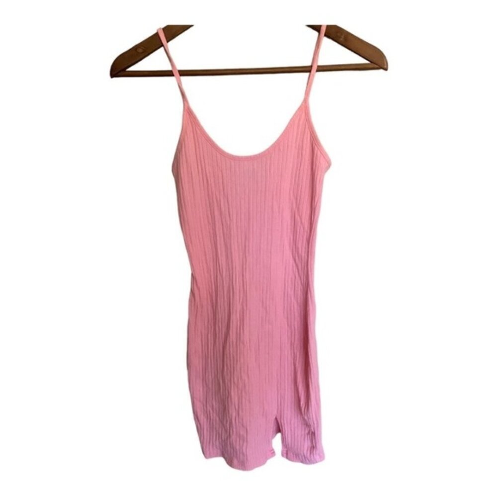 Shein EZwear rib‎ knit split hem dress XS